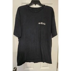 7.62 Design Shirt Mens XL Black Always Faithful US Marines Teufel Hunden Tee